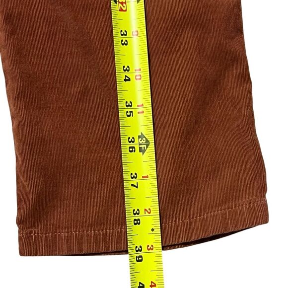 Bella Dahl Anthropologie Corduroy Pants Sz 31 Burnt Orange Fall Academia Casual - Picture 8 of 11